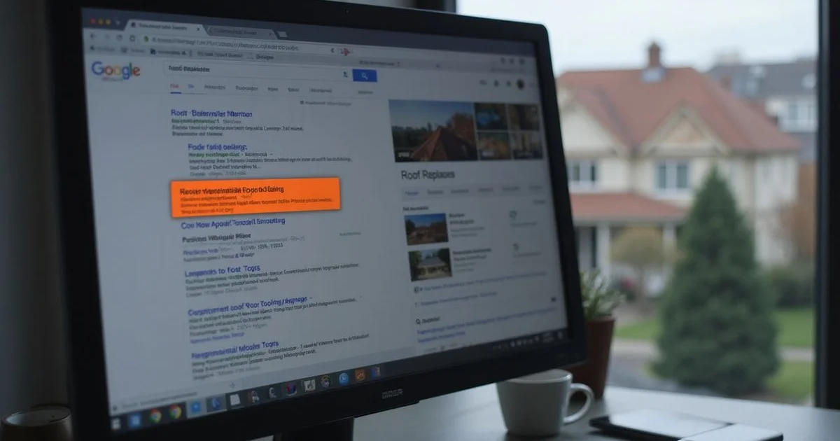 How to rank for roof replacement keywords